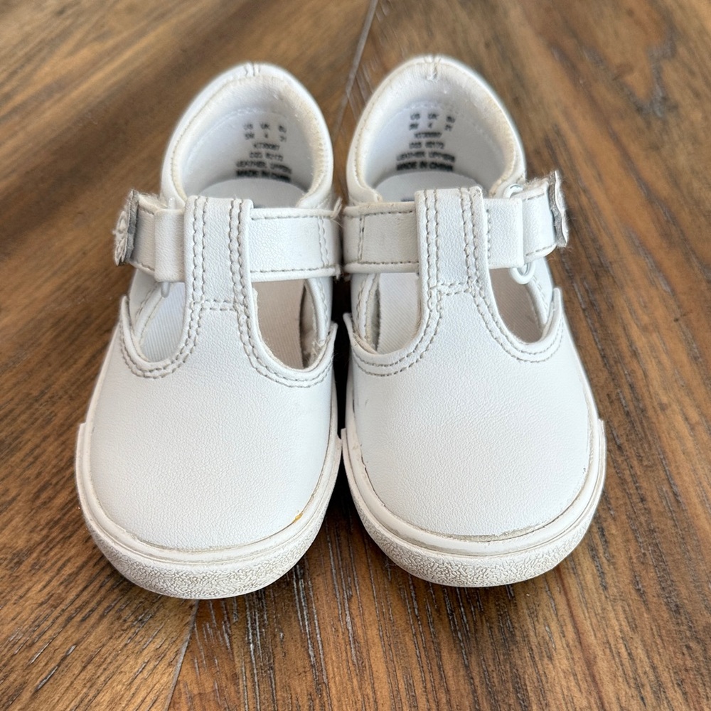 Keds White Kids Dress Shoes